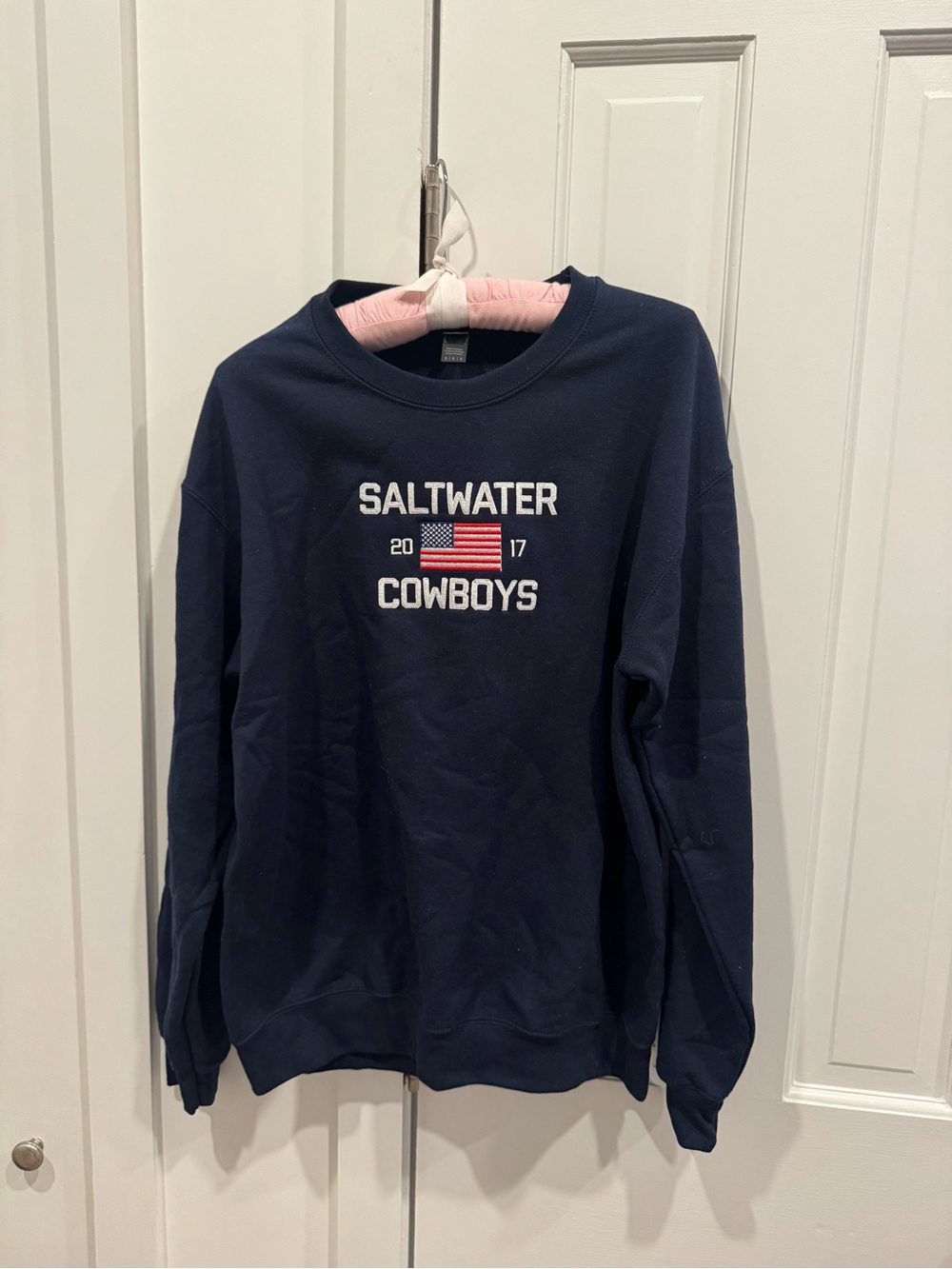 Charleston Navy Crewneck